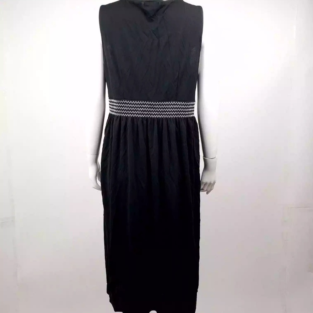 Ann Taylor Loft Black Dress Size 14 - Picture 3 of 6